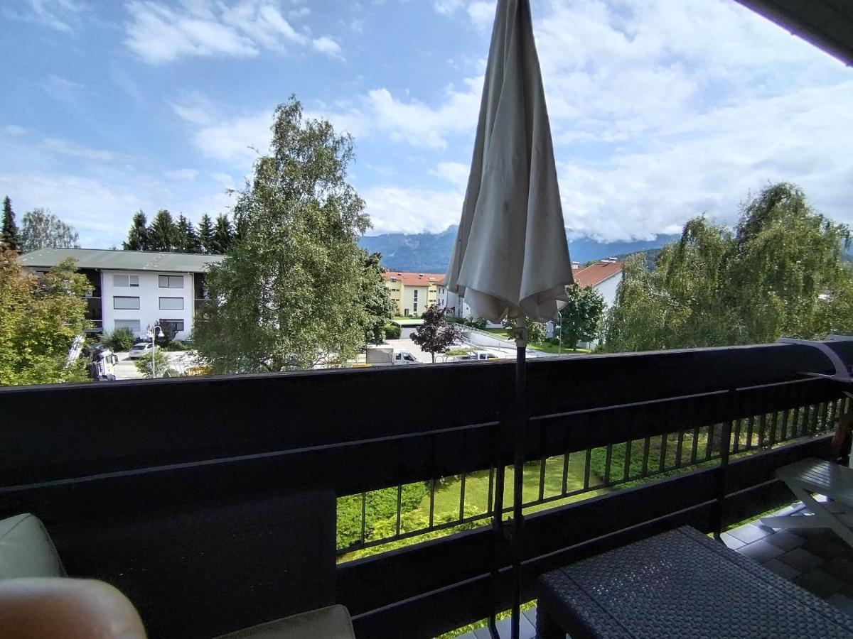 Waldeslust Warmbad Mit Balkon Und Privatem Parkplatz Apartment Villach Exterior foto